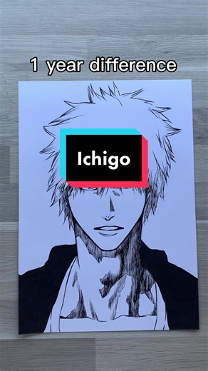 Artistic Progression with Ichigo Kurosaki