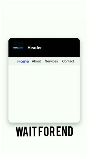 Next level Header with Navbar #header #headers #headerdesign #navigationbar