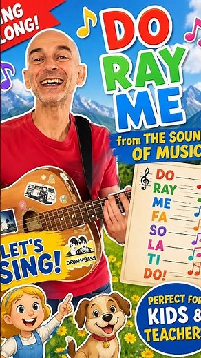 Do-Re-Mi (Sound of Music) — Acoustic Sing-Along for Kids