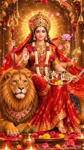 🌺 जय अम्बे गौरी 🙏 | माँ दुर्गा की मधुर आरती 🪔🚩 | Jai Ambe Gauri Aarti | #navratri #anuradhapaudwal