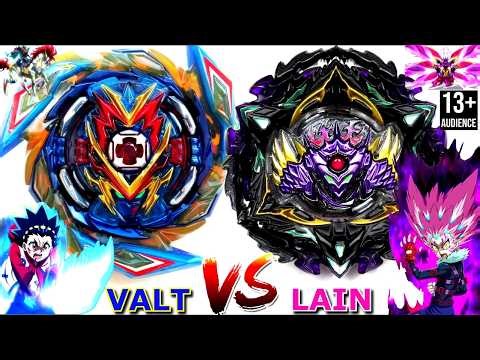 ENDING THE END: Lucifer The End 皇.Dr vs Brave Valkyrie Ev'2A-Valt v Lain-Beyblade Burst Surge Battle