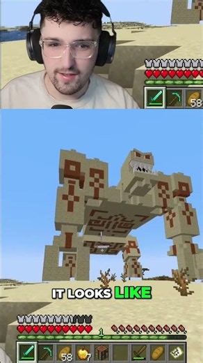 Secret Minecraft Desert Temple Structure...