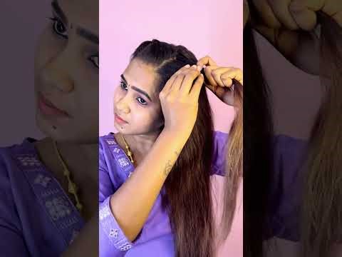 Lehanga and salwar hairstyle/side, French bride, hairstyle