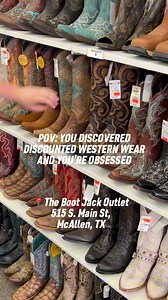 Once you start shopping at Boot Jack Outlet, it’s hard to stop! With unbeatable deals and endless styles, you’ll find something you love, perfect for holiday shopping. Come shop today! 🤠 📍515 S. Main St., McAllen, TX #westernfashion #westernstyle #sale #mcallen #thebootjack #cowgirlstyle #westernwear #rodeostyle #cowgirl #western #cowgirlfashion #exploremcallen #westernboutique #westernchic #texas #fashion #discount #countrydoneright #cowboy #shopping | The Boot Jack