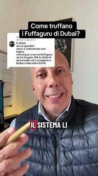 Risposta a Navarra #truffa #dubai #cliente #testimonial #business