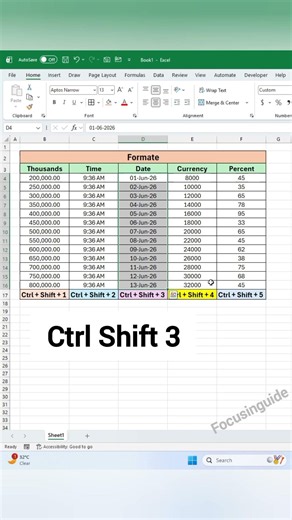 Top 5 Excel Tricks 99% Of Users Don't Know‼️ Mind-Blowing 🤯⚡️​#excel #exceltips