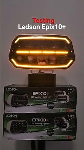 Testing Ledson Epix10+ White Dynamic Position Lights