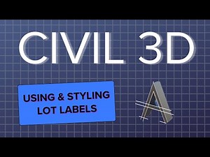 How-to Automate & Style Parcel / Lot Lines with Civil 3D