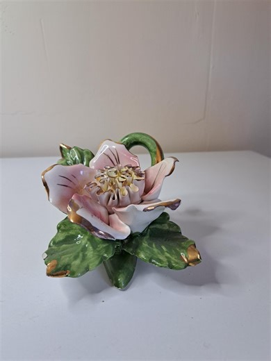 Capodimonte-style Porcelain Flower, Likely an Italian-made Decorative Figurine - Etsy