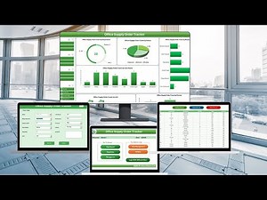 Office Supply Order Tracker in Excel