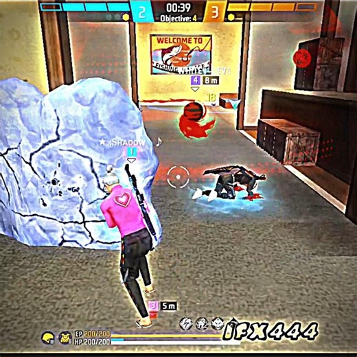 “1 vs 4 Clutch! Last Hope But I Won 🔥😱 | Free Fire Shorts | Ifx444”