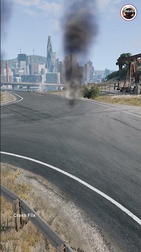 Realistic Highway Car Crashes🚗💥 #realisticcarcrashes #carcrashes #beamngdrive
