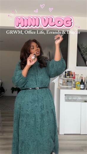 Tori Latise on Instagram: "Mini Vlog: GRWM, Office Life, Errands & Dinner Hi loves! I cannot believe I drove all the way to the office and forgot my laptop! Smh! And stop judging me for ironing my clothes on my bed. Yes, I have an ironing board & a steamer but this is me 😂 Anyways, most beauty items used are 🔗 in my LTK Shop. Type SHOP to receive the 🔗 directly. In celebration of Black History Month I’m excited about the following brands I used in today’s vlog: @patternbeauty body cream & oil