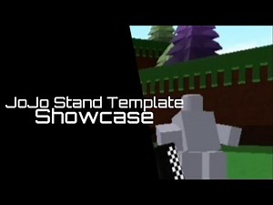 Jojo Stand Template Showcase || Roblox Build A Boat For Treasure