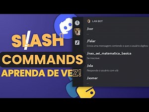 SLASH COMMANDS! - Como Criar Bot de Discord com Python