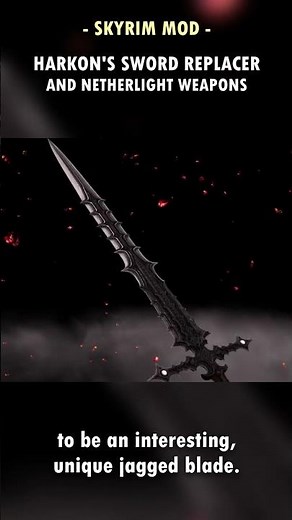 2 Gothic Style Weapon Mods for Skyrim! ⚔️