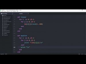 En ruby rotar un matriz 90 en sentido contrario a la manecillas del reloj