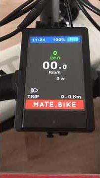 MATE X Bike reset to factory settings