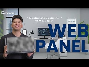 Weintek's Web Panel is FINALLY HERE