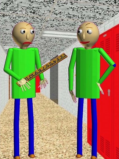 Baldi has a clone! #baldisbasics #prisma3d #funny