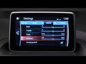 How to use Bose Audio Settings in the Mazda Connect Infotainment System