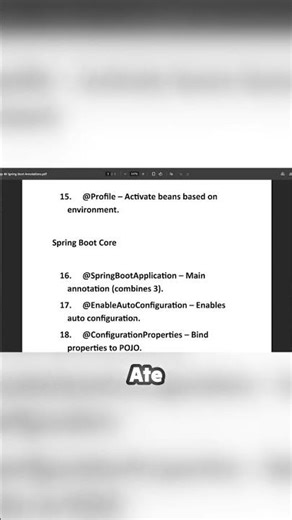What is @SpringBootApplication? | Spring Boot Interview (30 Sec)