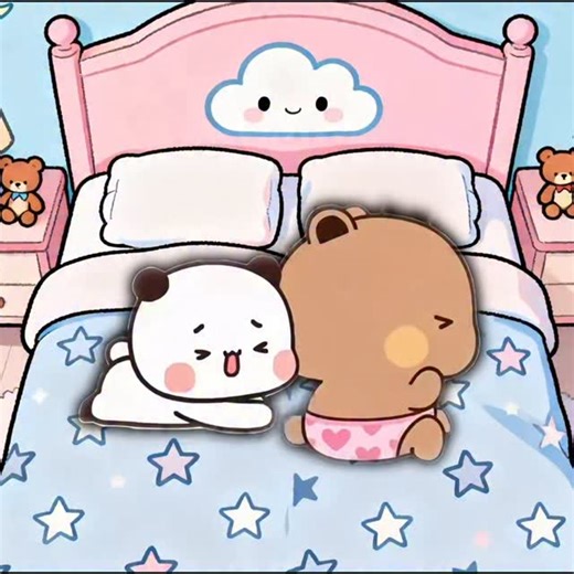 Lovely.Dudububu on Instagram: "Dudu and Bubu, let's go to sleep...good night everyone 🥰 #bubududu #cutecouples #Love #couple #dancer #dance #willsmith #anxiety #couplegoals #cartoon #usa🇺🇸"