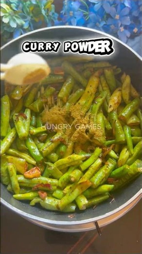 Meatless Monday? 🥗 Try these High Protein Lablab beans! #shorts #foodshorts #hungrygames #cooking