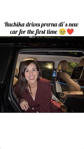 Ruchika drives prerna di’s new car for the first time 🥹❤️ ‪@triggeredinsaan‬ #liveinsaan #shorts