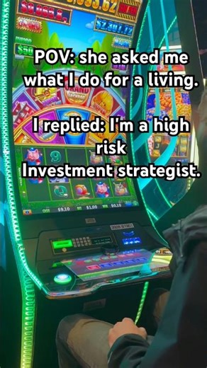 I told her I provide liquidity to the markets at a high level😎 #casino #slot #gambling #jackpot