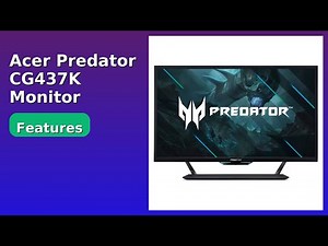 REVIEW (2026): Acer Predator CG437K Monitor. Features.