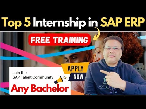 Top 5 SAP Internship Openings for Freshers 2025 | SAP FICO & MM Trainee Jobs | Apply Now!