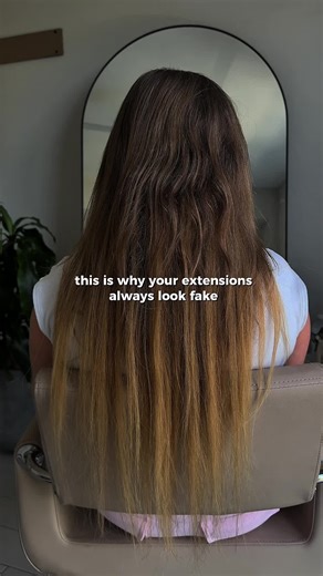 Most extensions look fake for one reason: The hair itself is fake. Synthetic blends, low-grade human hair, mixed textures — they sit differently on your head. They reflect light differently. They move differently. And everyone can tell. It’s not your fault. Most salons don’t tell you what they’re actually putting in your hair. Slavic hair is different. It comes from one donor. Same texture from root to tip. It moves, shines, and behaves exactly like your own hair — because it’s the closest thing
