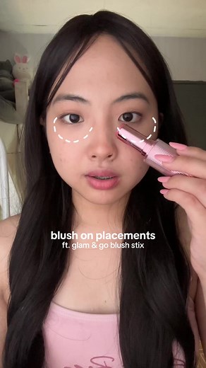 Blush-On Placement Techniques ft. Glam & Go Blush Stix