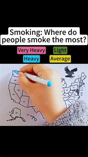 Where Do People Smoke the Most? Map Analysis