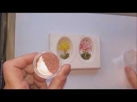 18. Tree of Life Dichroic Fused Glass Pendants using Copper Wire and a Mould with AMAZING results