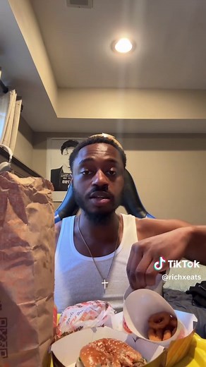Burger King Mukbang ASMR: Whopper, Onion Rings & Fries