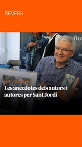 69K views · 549 reactions |  Els nostres autors i autores ens expliquen les seves anècdotes durant la jornada de Sant Jordi.  Màrius Serra signant com a Sarah Lark per salvar un matrimoni, Jair Domínguez al costat de Belén Esteban o Ángel Martín confós pel cantant.  Júlia Corbinos i Alba Richart #elnacionalcat #SantJordi2023 #anècdotes #autors #llibres #signatures #roses #Barcelona | ElNacional.cat | Facebook