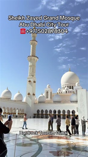 Tour Iconic Sheikh Zayed Grand Mosque in Abu Dhabi