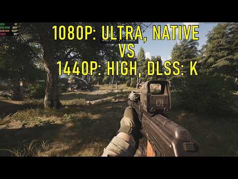 1080P: Ultra, Native vs 1440P: High, DLSS (K) - THROW 1080P IN THE TRASH IN 2026!! [Arena Breakout]