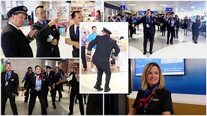 53K views · 1.2K reactions | WHAT FUN!! American Airlines customer service agents and crew move their bodies to Beyoncé at Phoenix Sky Harbor | A Fly Guy's Cabin Crew Lounge | Facebook