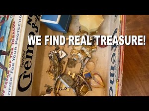 We find ACTUAL TREASURE in our Abandoned Home!