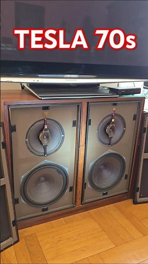 DIY Center Channel Speaker Project - Vintage Top Best TESLA HiFi BOOKSHELF SPEAKERS - Home Theatre