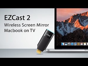 Wireless screen mirroring MacOS to TV fast