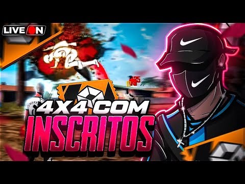 🔴 FREEFIRE AO VIVO 🔴 VOU PEGAR DESAFIANTE SOLO VS SQUAD 🔥 FREE FIRE EMULADOR 💛