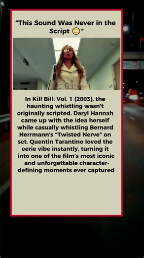This Iconic Kill Bill Sound Was Never in the Script 😳 | Tarantino Loved It Instantly