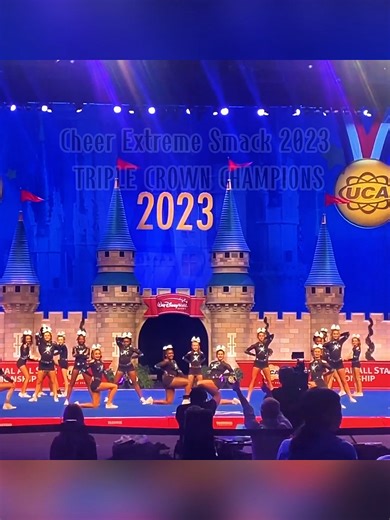 Cheer Extreme Smack 2023 TRIPLE CROWN CHAMPIONS#cheer #cheerleading #cheerleader #sports #viral #fyp #stunt