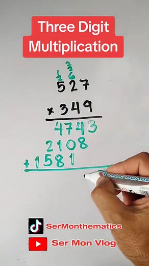 Three Digit Multiplication | Step-by-Step Tutorial