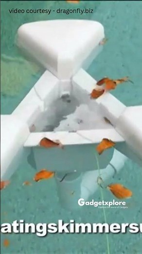 🏊 This Floating Pool Cleaner Works Like Magic!