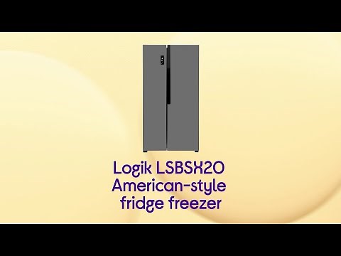Logik LSBSX20 American-Style Fridge Freezer - Inox - Product Overview